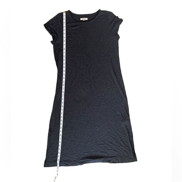 Madewell Womens Relaxed Gray Midi Tee Dress Size L NWOT - Picture 11 of 12